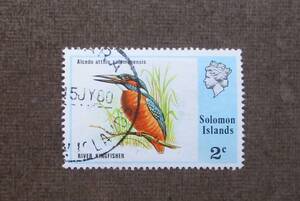 SOLOMON ISLANDS　　SCカタログ＃317　　2c　　使用済　　中古品