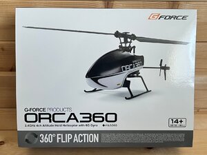 ■動作OK! 美品! G-FORCE Gフォース ORCA360 ラジコン ヘリコプター RC 宙返りアクション! USB充電式 Li-Poバッテリー2個 プロポセット!