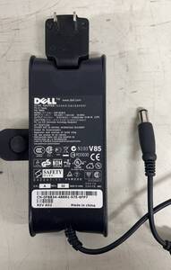 中古ACアダプター★DELL ADP-65JB B 電源プラグ直付けタイプ★N1