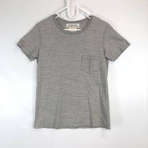 REMI RELIEF レミレリーフ 半袖ポケットTシャツ グレー フリーサイズ 日本製