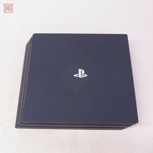 1円〜 動作品 PS4 Pro プレステ4 プロ 本体 CUH-7100B ジェットブラック Jet Black 1TB 初期化済 ソニー SONY【20