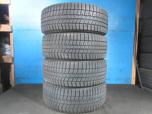 17インチ冬 2020年製 ダンロップウインターマックス DUNLOP WINTERMAXX03 225/55R17 97Q 4本 №2320D 室内保管 冬タイヤ スタッドレス