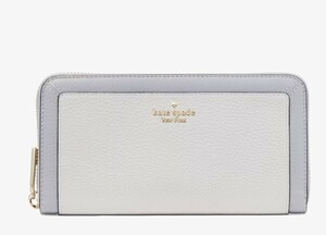 ロサンゼルスから最新本物をお届けします!! 　　Kate Spade レナ カラーブロック ラージ コンチネンタル 長財布　KI835　日本未発売!!