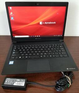 B78美品 東芝 dynabook S73DPCore i5 第８世代 (8250U)◆8GB◆超高速M.2 SSD256GB13.3インチ フルHD(1920*1080)Win10 ノートパソコンlaptop