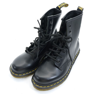 ドクターマーチン レザーブーツ UK 3 ブラック Dr.Martens 本革 レディース