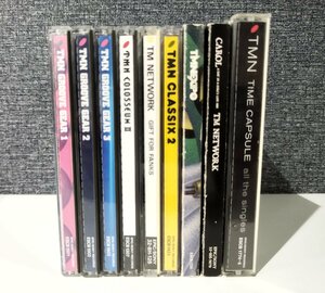 【CD/9点セット】TM NETWORK　TMネットワーク/TMN GROOVEGEAR1~3/TMN CLASSIX2/TMNEXPO/TMN TIMECAPSULE all the singles 他【ac06f】