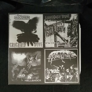 D04 中古LP 中古レコード パンクオムニバス PORTLAND CITY HARD PUNK 2005 Dog soldier Assassinate Lebenden toten Hellshock