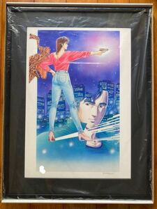 シティーハンター版画　CITY HUNTER 北条司先生直筆サイン入り　複製原画　エンジェル・ハート　冴羽リョウ　槇村香　ジクレ　ジークレー 2