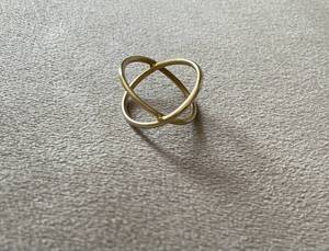 ★ brass ring cross 新品未使用 ★