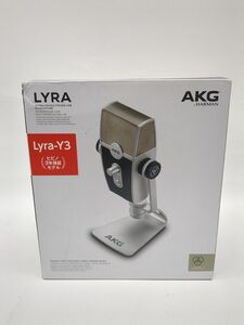 【動作確認済み】AKG Lyra-Y3 取説欠品 コンデンサーマイク サイドアドレス型◆3101/西伊場店