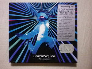 2枚組仕様限定盤 『Jamiroquai/A Funk Odyssey(2001)』(Columbia 5040695000,豪州盤,歌詞付,Little L,You Give Me Something)