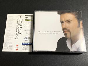 #11/帯付き/ ジョージ・マイケル CD2枚組ベスト 『Ladies & Gentlemen: The Best of George Michael』 [Japanese edition]