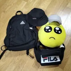 ５点セット　FILA　adidas　ぬいぐるみ　帽子