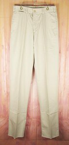 YP19587 BILLS KHAKIS ビルズカーキ チノパンツ M2 7105 USA製 ウォッシュ カーキ W30 未使用