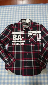 〇♪137☆未使用・保管品☆BA-TSU　SUTUDIO☆2点セット☆長袖Tシャツ+半袖　130