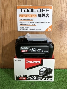 001♪未使用品♪マキタ makita 40Vmaxバッテリ BL4040F