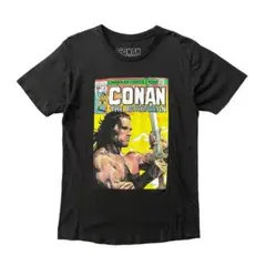 USA 古着 Tシャツ 映画 コナン・ザ・バーバリアン ブラック ムービーT