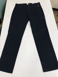 ●ＧＡＰ●新品●チノパン●ギャップ●紺●スリム●ウエスト86cmX股下81cm●クールビズ●ネイビー●32●B1-1