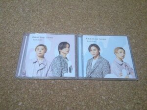 KinKi Kids【Amazing Love】★シングル★初回限定盤・2セット★CD+Blu-ray★（堂本剛・堂本光一・ENDRECHERI）★