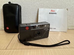 ライカ LEICA mini フィルムカメラ 通電のみ確認済み 売り切り