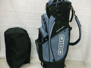 OGIO SHREDDER 9.5型 11分割軽量スポーツカート★中古/超美品★(BKxBLUE)ゴルフ キャディバック