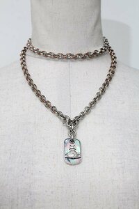 Vivienne Westwood MAN / FIDELITO tag pendant　vivienne シルバー S-24-09-01-007-ac-UT-ZS