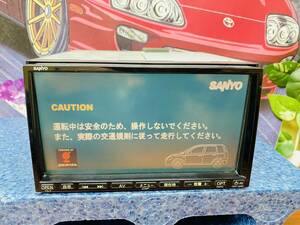 SANYO サンヨー NVA-HD3770 HDD/FM/AM/AUX/TV/CD/DVD 動作確認済☆