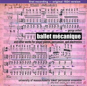 【中古】Ballet M canique and other Works for Player Pianos, Percussion, and El