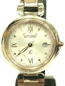 CITIZEN◆ソーラー腕時計/アナログ/ステンレス/ピンク/SLV/H060-T026613/ES9465-50W