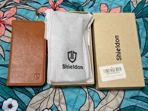 送料無料 shieldon iPhone6S 本革 ブラウン ケース 新品 未使用 タグ付き 47inch