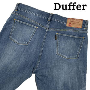 The DUFFER of St.GEORGE デニム パンツ W34 （約91cm W36相当） ストレッチ スリム テーパードパンツ ザ ダファー オブ セント ジョージ