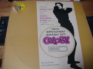 ANNIE ROSS & BUDDY BREGMAN & HIS ORCHESTRA GYPSY WORLD PACIFIC 1276 黒レーベル DG 深溝