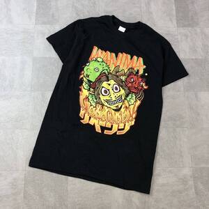 GILDAN WANIMA ワニマ　リベンジ　半袖Tシャツ 半袖シャツ　バンドTシャツ コットンTシャツ　ブラック　黒　丸胴　サイズS 古着