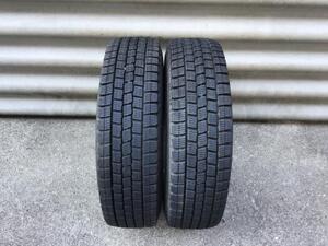 【TS】中古 DUNLOP タイヤ スタッドレス 165R13 8PR 2本