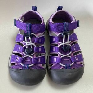  【良品・20.0㎝】キーン ニューポート H2 ビッグキッズ パープル/ラベンダー／KEEN NEWPORT H2 YOUTH TILLANDSIA PURPLE/ENGLISH LAVENDER