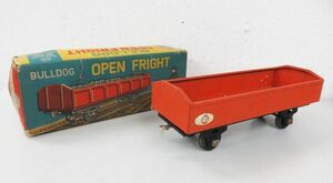 A014★MARUSAN TOYS マルサン No.3628 BULLDOG OPEN FRIGHT 鉄道 貨物列車 日本製 レトロ 玩具 現状品★08