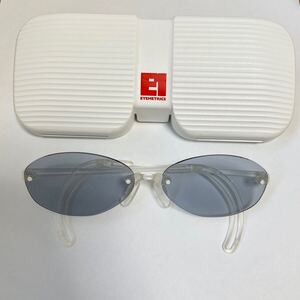 EYEMETRICS アイメトリクス リムレス ツーポイント眼鏡フレーム ボストン サングラス 