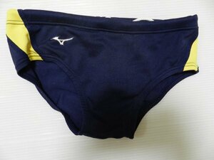 mizuno/ミズノ製！【★SPEC高砂ASK L-PORT スイミング ！■ネイビー×イエロー！】競泳水着・スイムパンツ・ビキニ！■サイズ：140