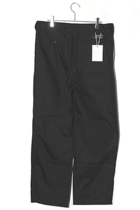 3 未使用品 SandWaterr サンドウォーター RESEARCHED WORK TROUSERS / T/C TWILL ワークパンツ トラウザース BLACK ブラック SW-P0202 /■I