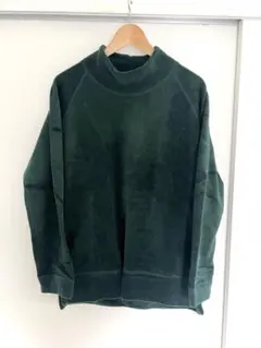 CURLY BRIGHT MOC SWEAT D.GREEN SIZE1