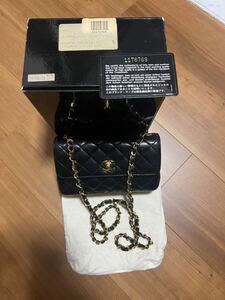 激レア！　シャネル CHANEL ミニ マトラッセ チェーンショルダーバッグ 美品　完品