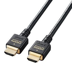 エレコム HDMI ケーブル HDMI2.1 ウルトラハイスピード 8K4K対応 1.5m ブラック CAC-HD21E15BK