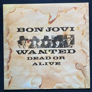 12inch BON JOVI / WANTED DEAD OR ALIVE