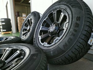 10月発送 スタッドレス SAILUN WST3 265/70R17 265/65R17 ハイラックス プラド サーフ タイヤホイールセット 17インチ DeathRock