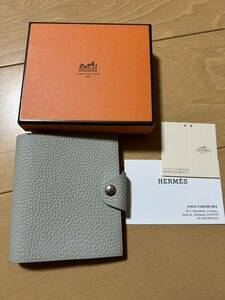 HERMES エルメス メモ帳 ？手帳縦11.5cm横10cmくらい