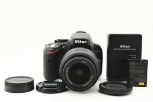 【美品】Nikon D5100 ポップアップ故障 / AF-S DX NIKKOR 18 55mm 3.5 5.6 G VR