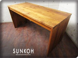 ■SUNKOH/サンコー■高級■PRONTO/プロント■森 宣雄■ウォールナット■オイル仕上げ■デスク■18万■smm9794m