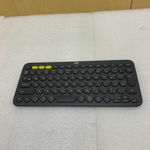 MK6939 logicool K380 logi Bluetooth ワイヤレスキーボード マルチデバイス ダークグレー 中古 40921