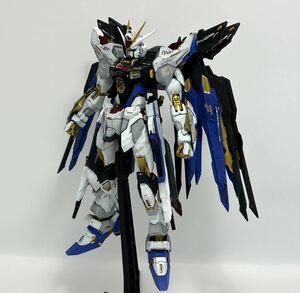 完成品 MG 1/100 ストライクフリーダム　ガンダム 改修 改造 塗装済み STRIKE FREEDOM GUNDAM pg rg mgex ガレージキット