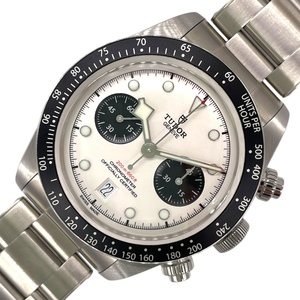 チューダー/チュードル TUDOR ブラックベイ クロノグラフ 79360N ホワイト SS 腕時計 メンズ 中古